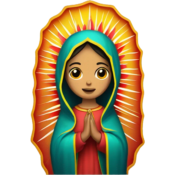 virgen de guadalupe emoji