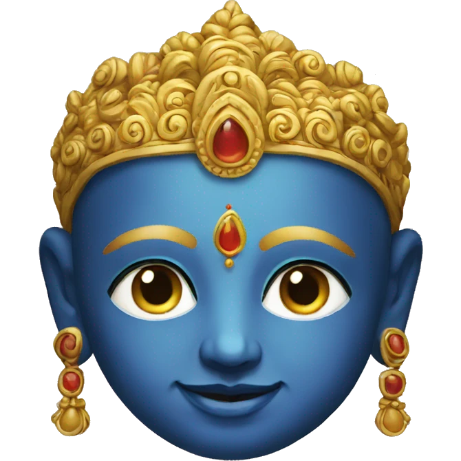 Krishna god emoji
