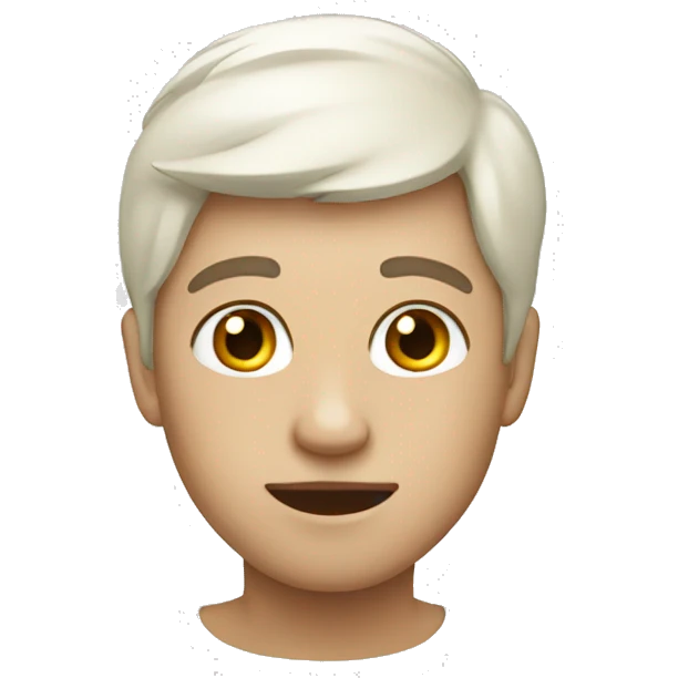 white dear emoji