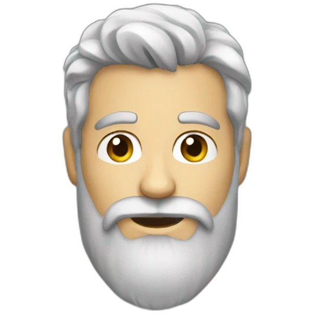 men-beard-grey emoji
