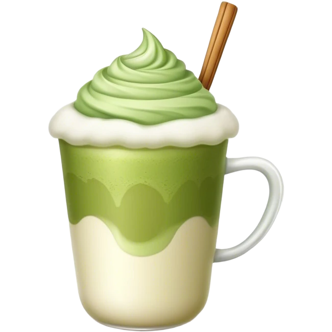 matcha latte cup emoji