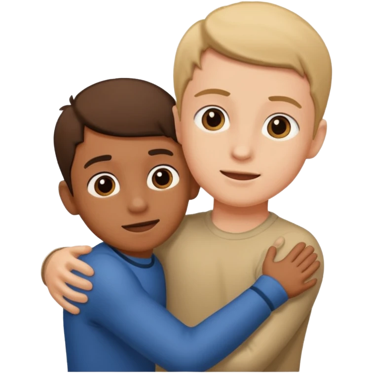 kis majom az ember karjába mászik emoji