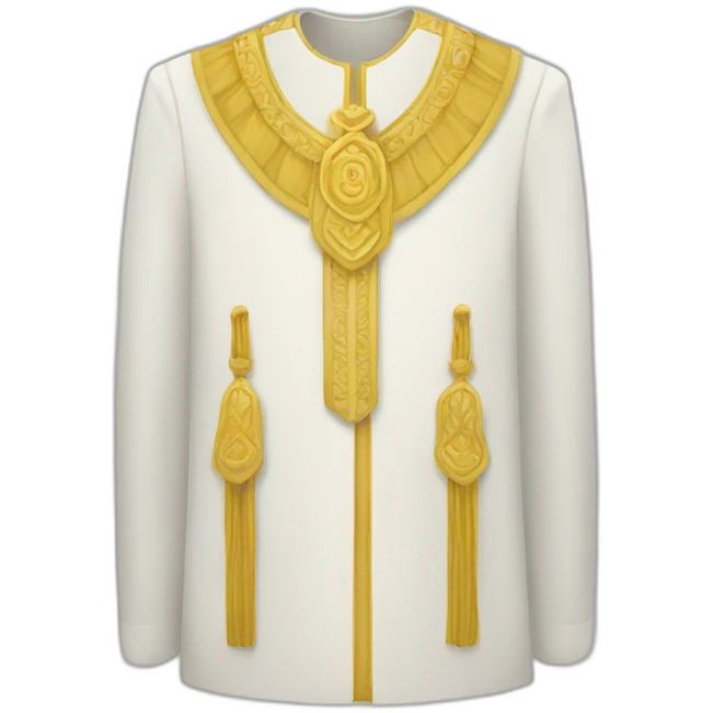 LDS temple ceremonial clothing emoji