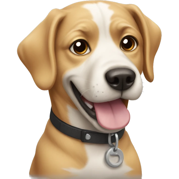 Dog wherein buddy emoji