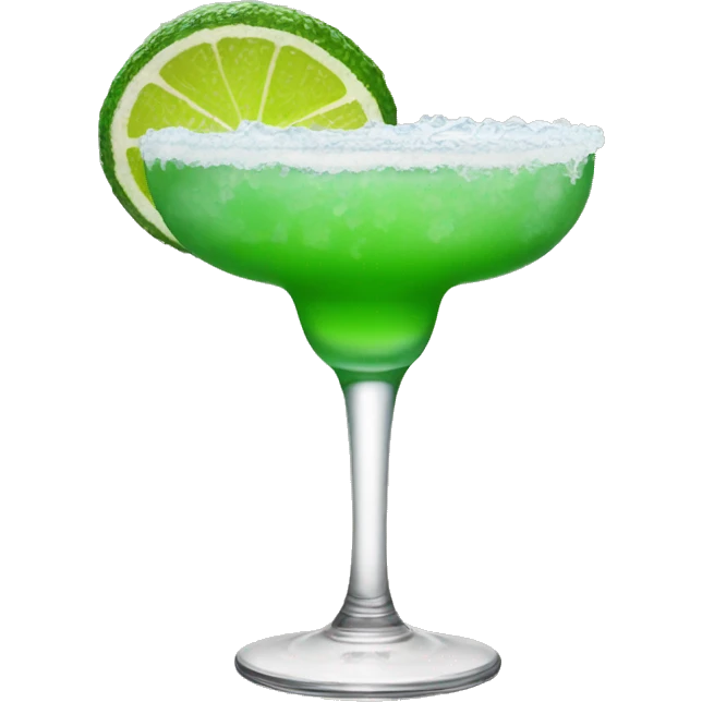Margarita bigger than the earth emoji