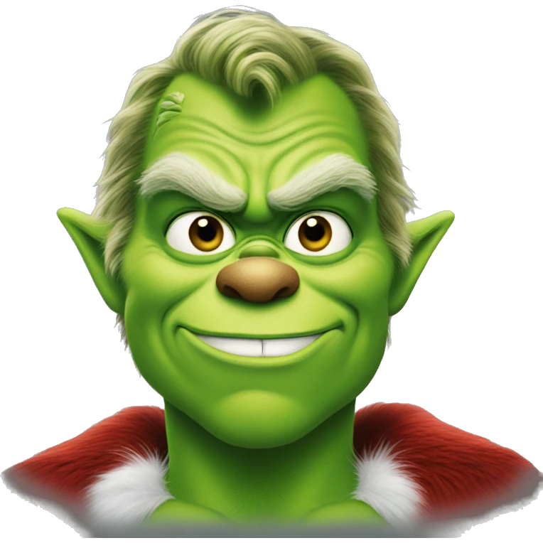 henry cavill as grinch emoji