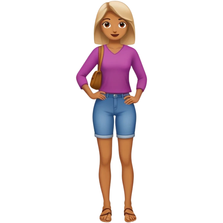 Woman, full body emoji