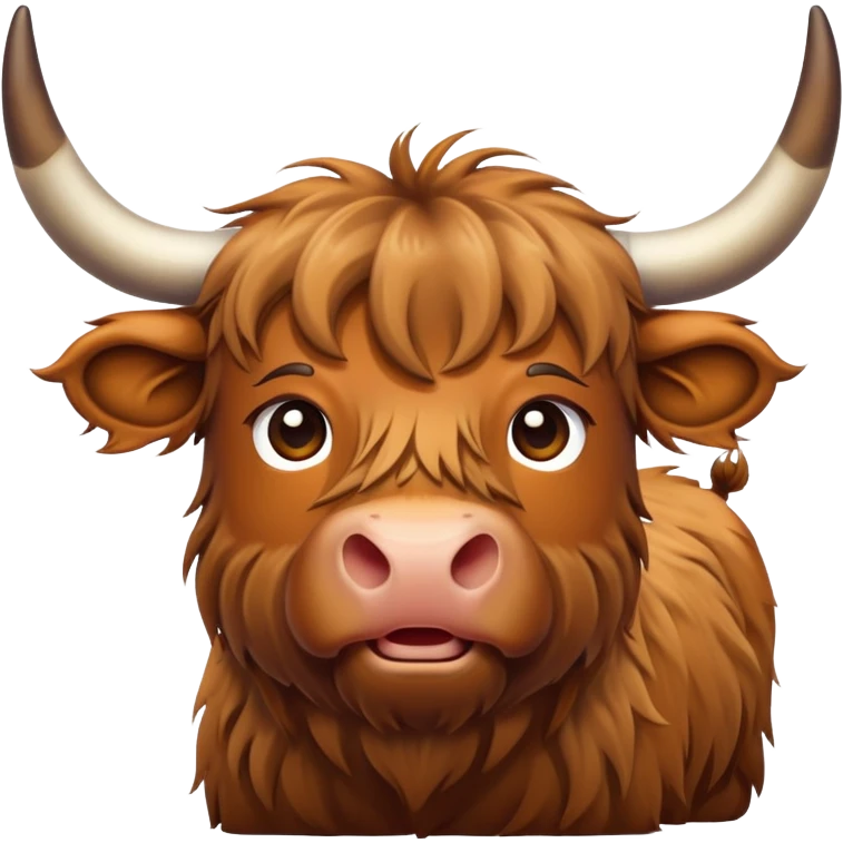 Highland cow emoji