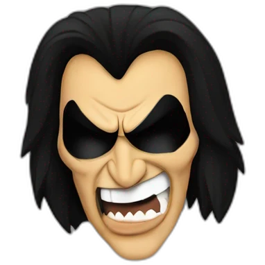 gene simmons of kiss emoji