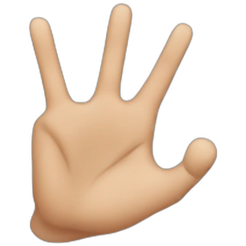 The its for me hand gesture emoji