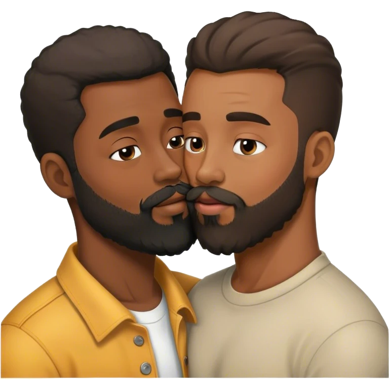 LeBron kissing lebron emoji