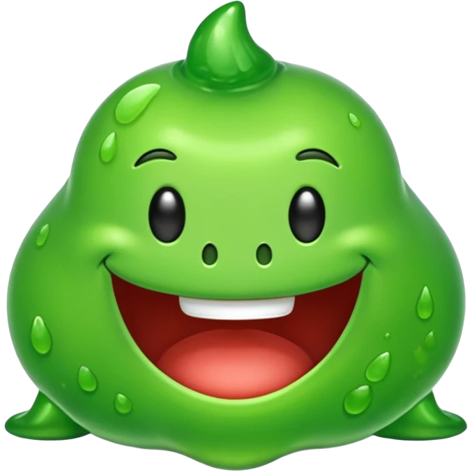 Minecraft Kingslime happy  emoji