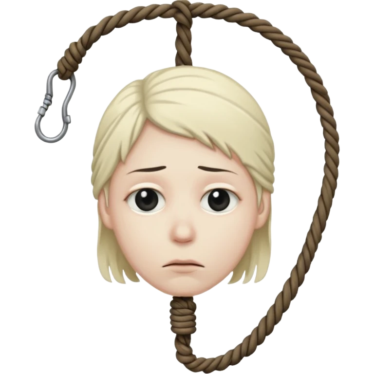 Hang myself emoji