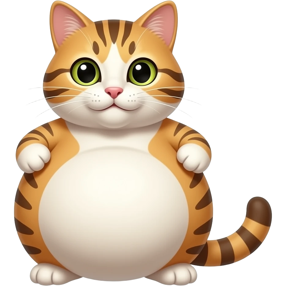 Cat with big bum emoji