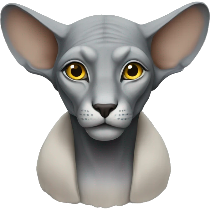 Grey sphinx  emoji