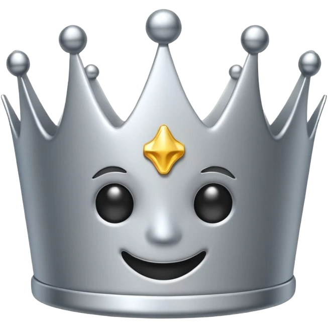 site settings icon for navigation, 6 tooth crown emoji