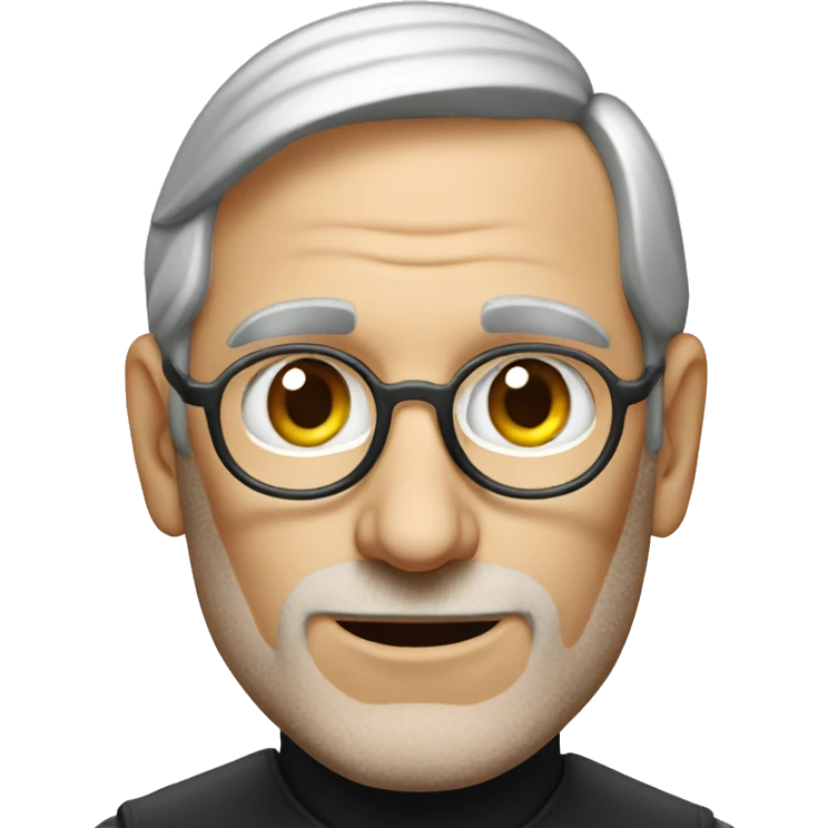 Stunning Steve Jobs emoji