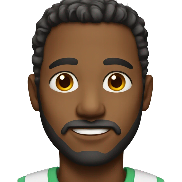 realistic portrait of a male emoji