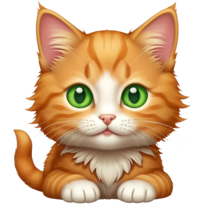 Ginger tabby kitten emoji