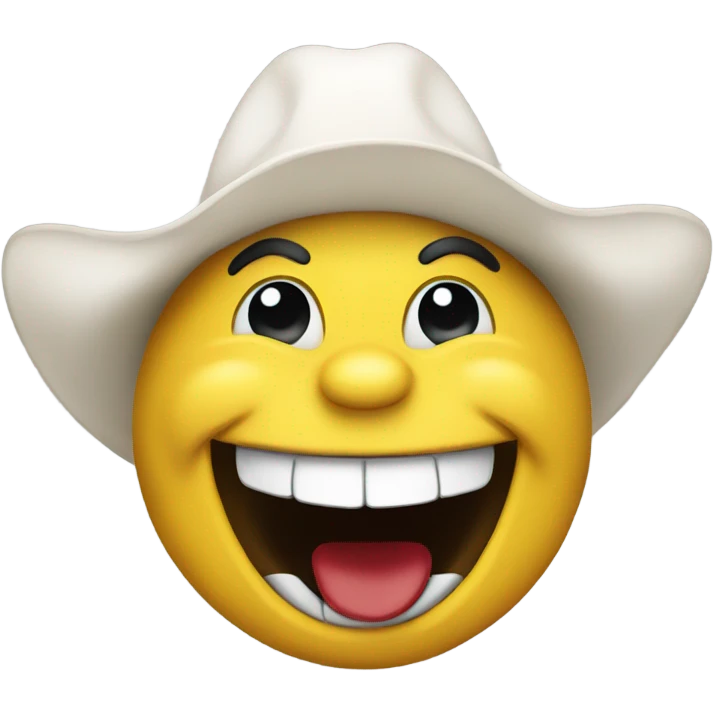 Bucees mascot laughing emoji