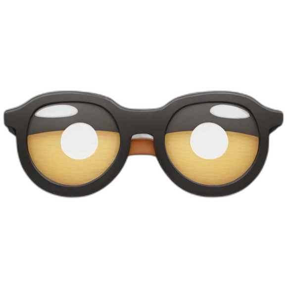 Luffy Glasses  emoji