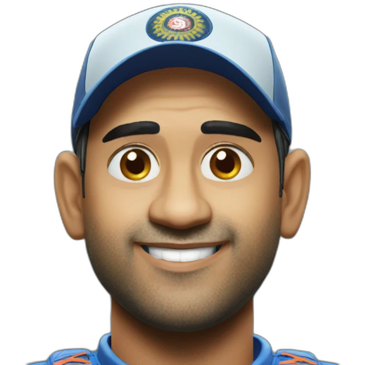 Ms Dhoni emoji