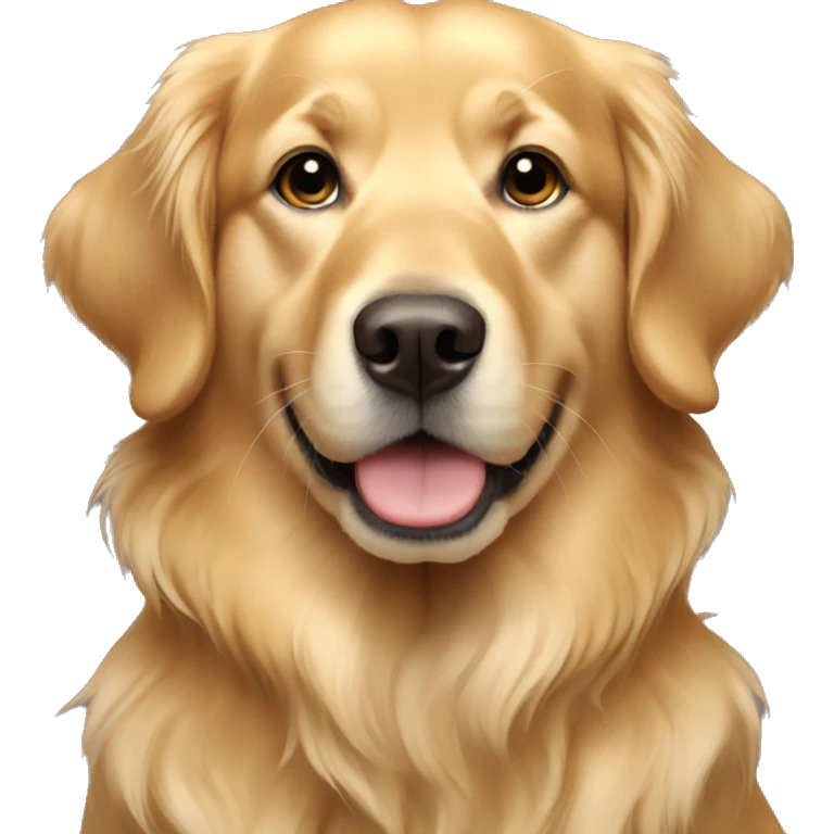 golden retriever  emoji