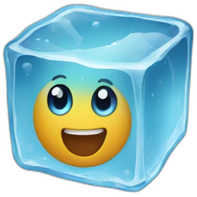 Ice cube 😃 emoji emoji