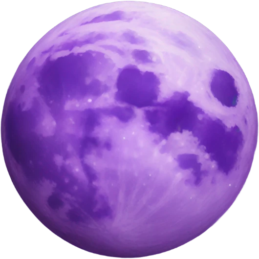 purple moon emoji