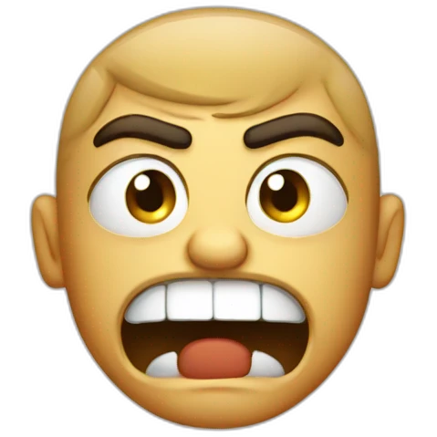 Angry italian emoji