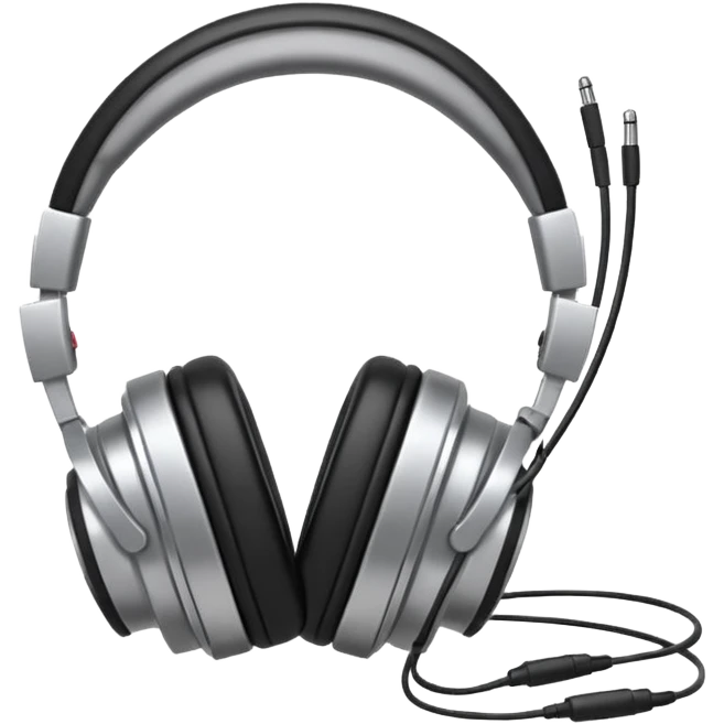 circular walkman with an headphone separately emoji