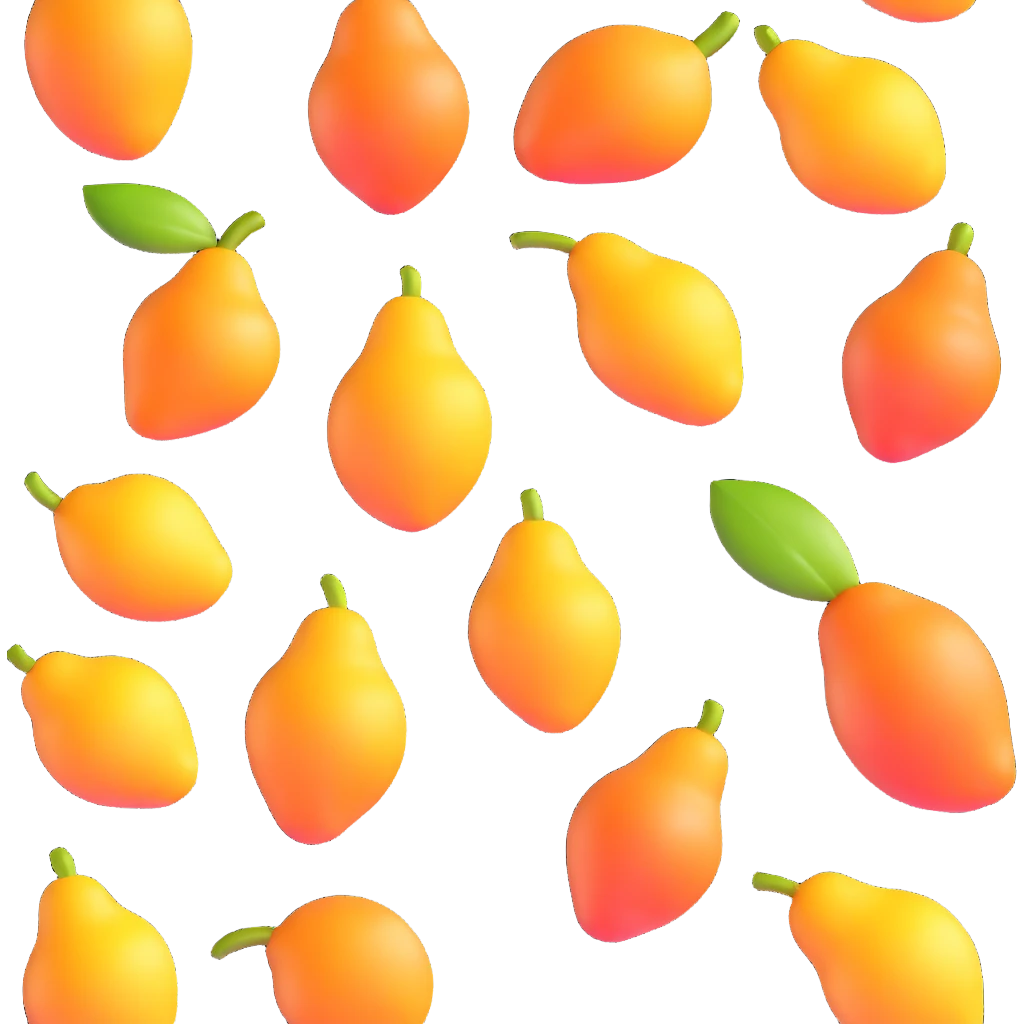 mango fruit emoji