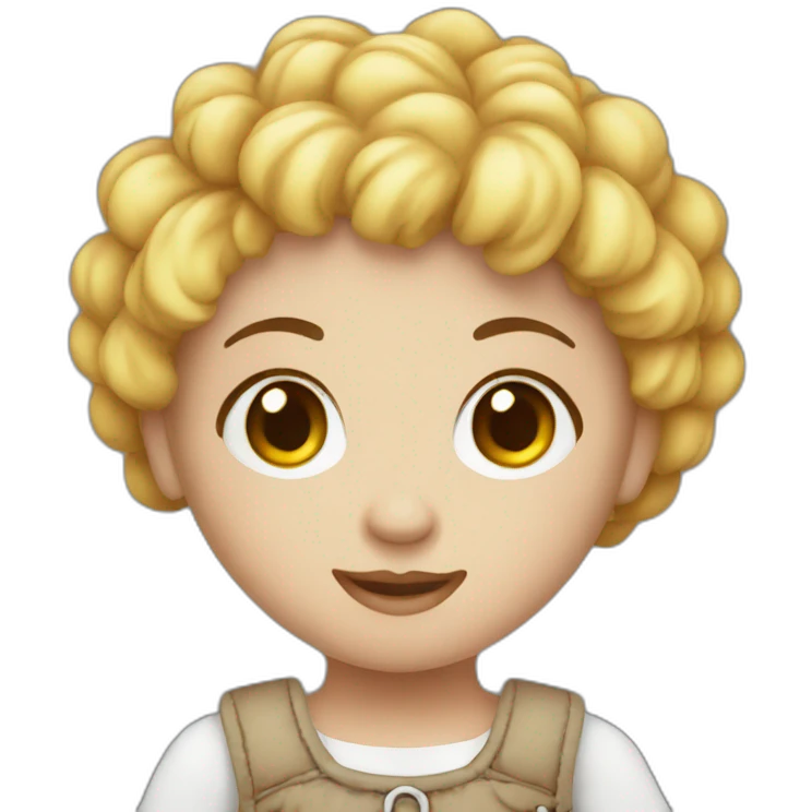 cute rag doll emoji