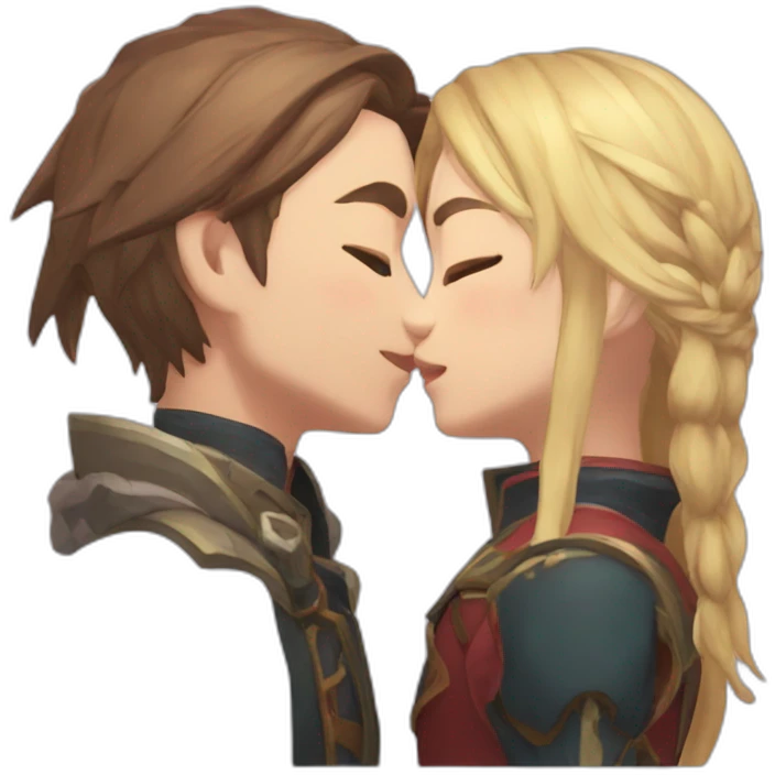 klee_genshin_impact_kiss emoji