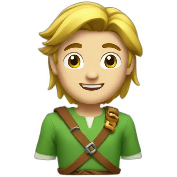 Link happy emoji