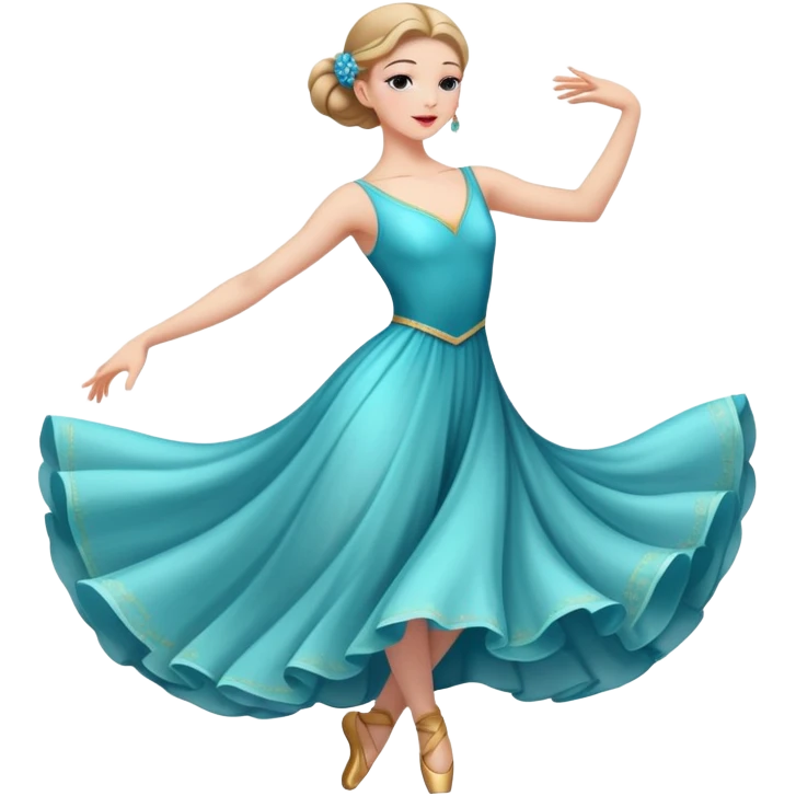 dancer performing gracefully emoji