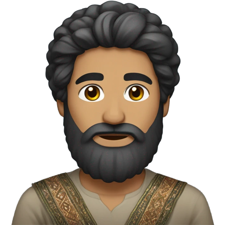 afghan guy hairy asf emoji