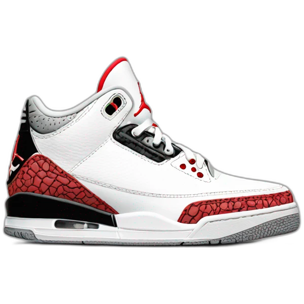 Jordan 3 White Cement emoji