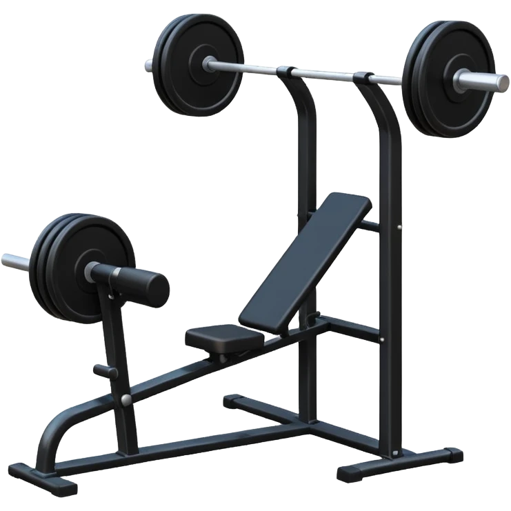 Row machine for gym emoji