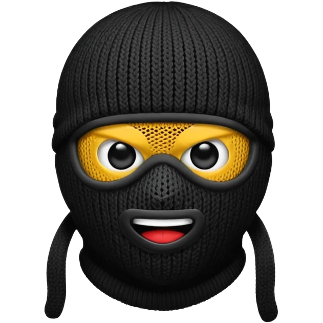 Ski mask emoji