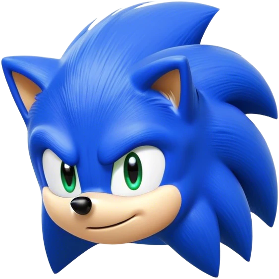 Sonic the hedgehog  emoji