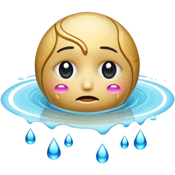 saturn planet crying  emoji
