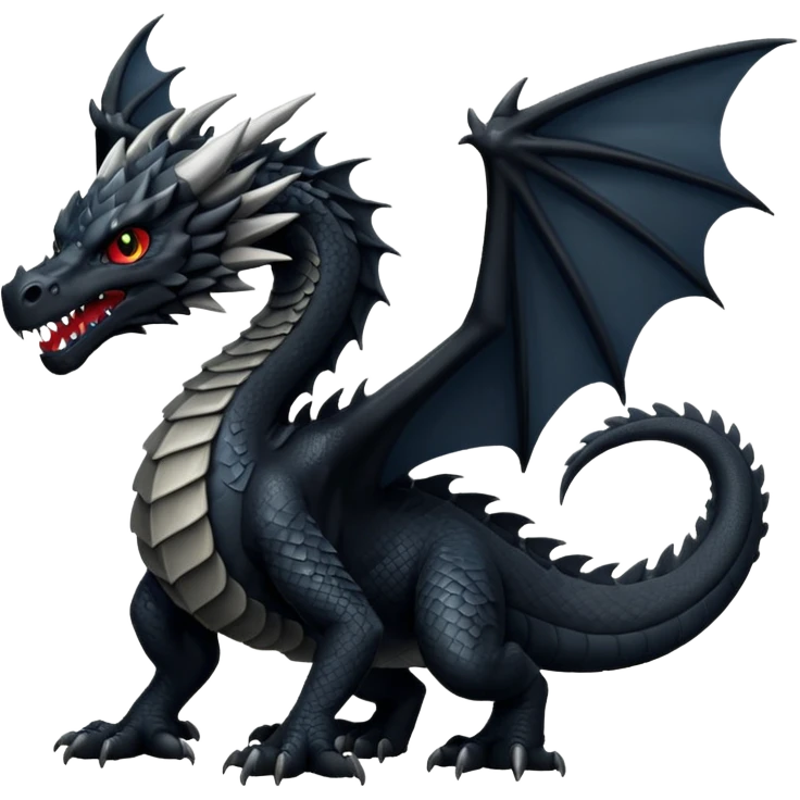 ancient black dragon emoji