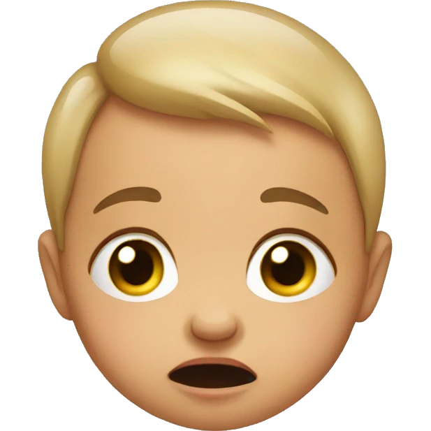 crying baby emoji
