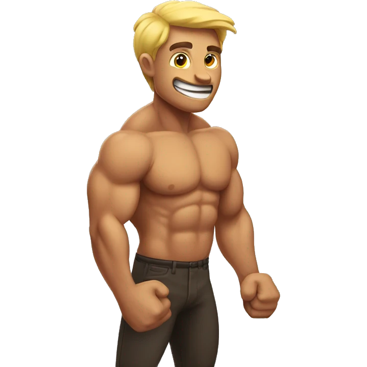 flexing emoji