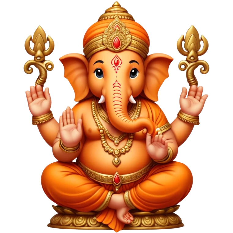 Kesari Ganesh emoji