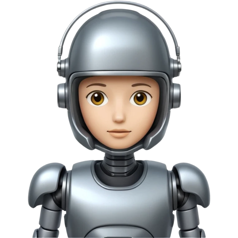 make it more robotic emoji