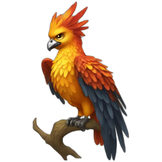 Phénix emoji