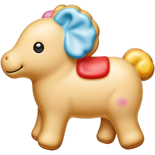 Frosted animal cracker emoji