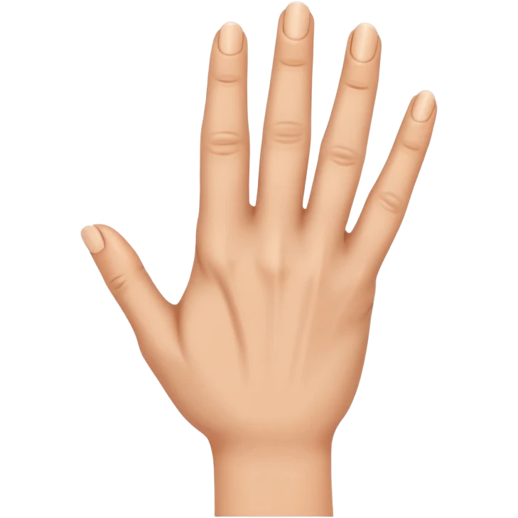 Hand without the ring finger  emoji